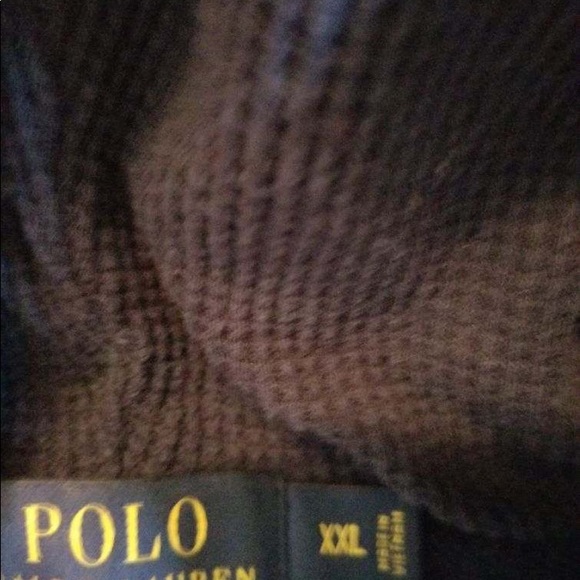 Polo sweat suit XXL navy blue  gently used - Picture 3 of 3